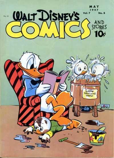 Walt Disney's Comics and Stories (1940)(V.O. anglais) - tome 80 - Walt Disney's Comics and Stories, Vol.7 n°8