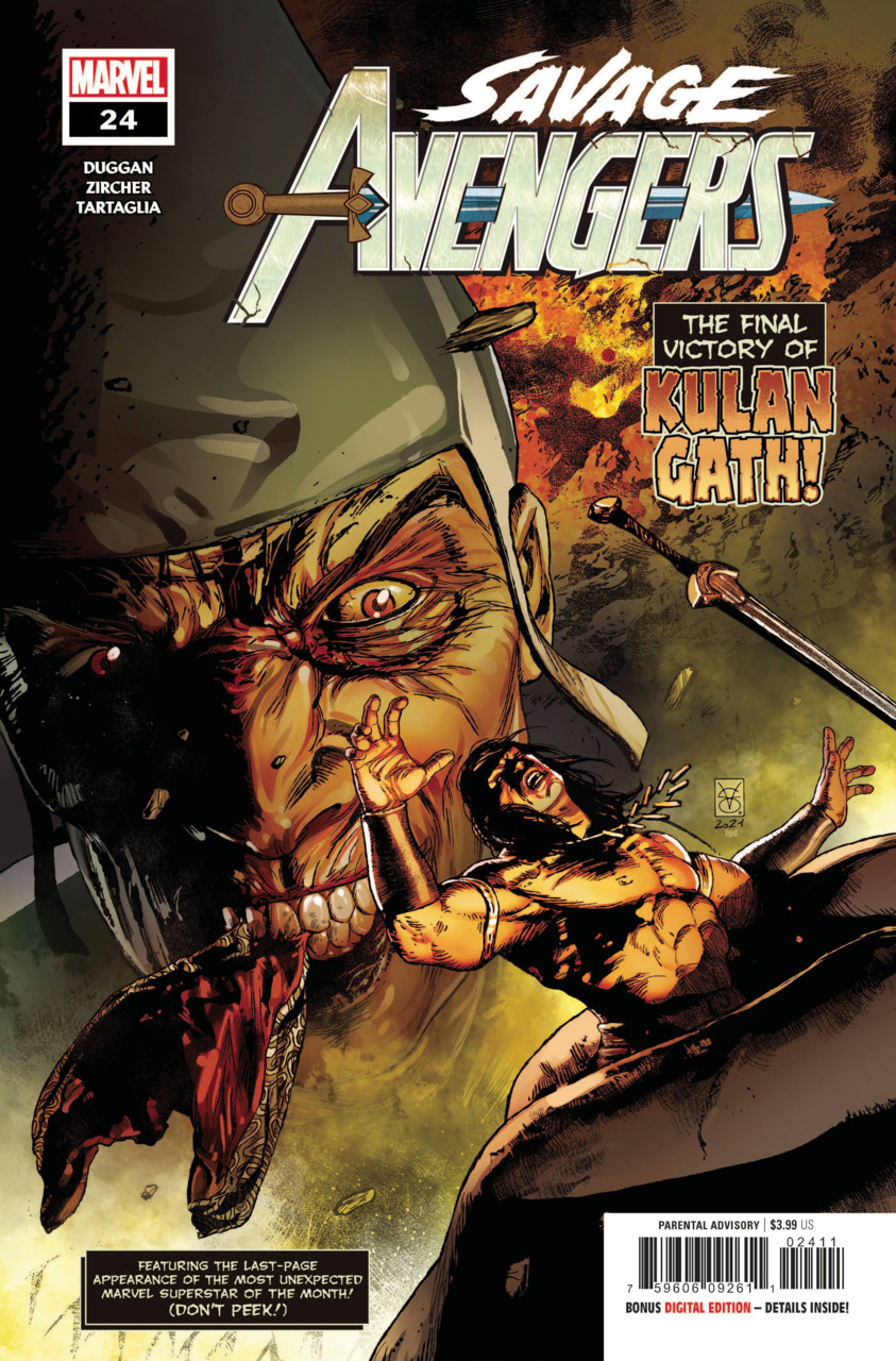 Savage Avengers (2019)(V.O. anglais) - tome 24 - Chapter Twenty-Four : The Defilement of All Things By the Cannibal-Sorcerer Kulan Gath, Part 1