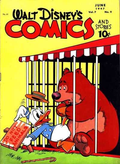 Walt Disney's Comics and Stories (1940)(V.O. anglais) - tome 81 - Walt Disney's Comics and Stories, Vol.7 n°9