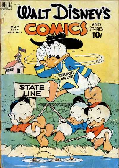 Walt Disney's Comics and Stories (1940)(V.O. anglais) - tome 104 - Walt Disney's Comics and Stories, Vol.9 n°8