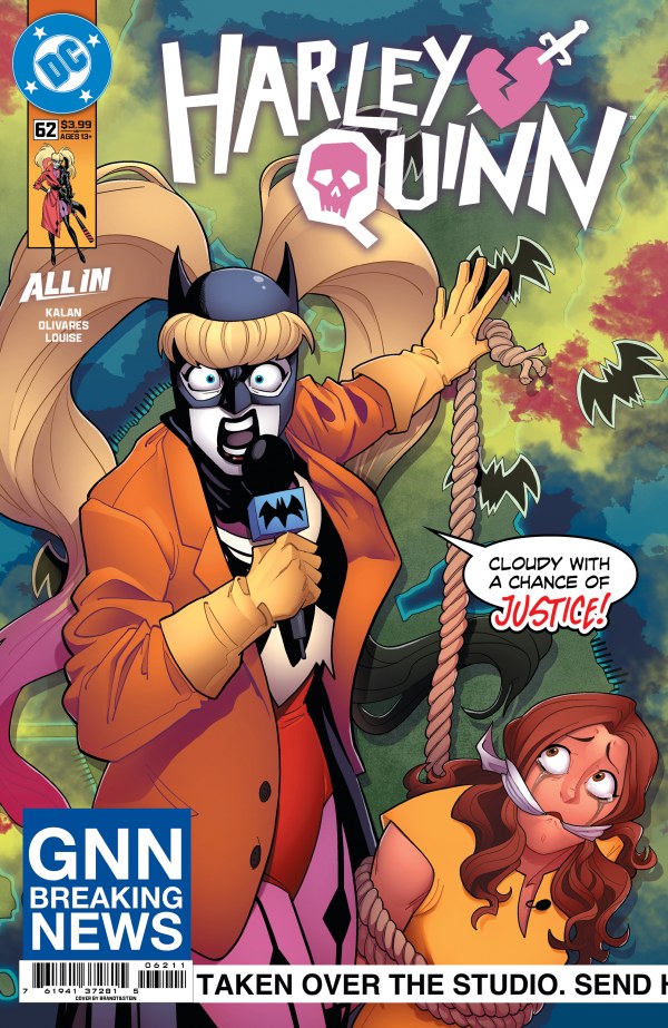 Harley Quinn (2021)(V.O. anglais) - tome 62 - The Harq Knight Returns, Part 3 : The Destruction Will Be Televised