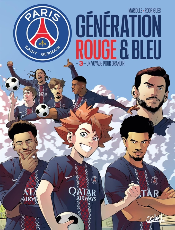 Paris-Saint-Germain - Génération rouge & bleu - tome 3 - Un voyage pour grandir