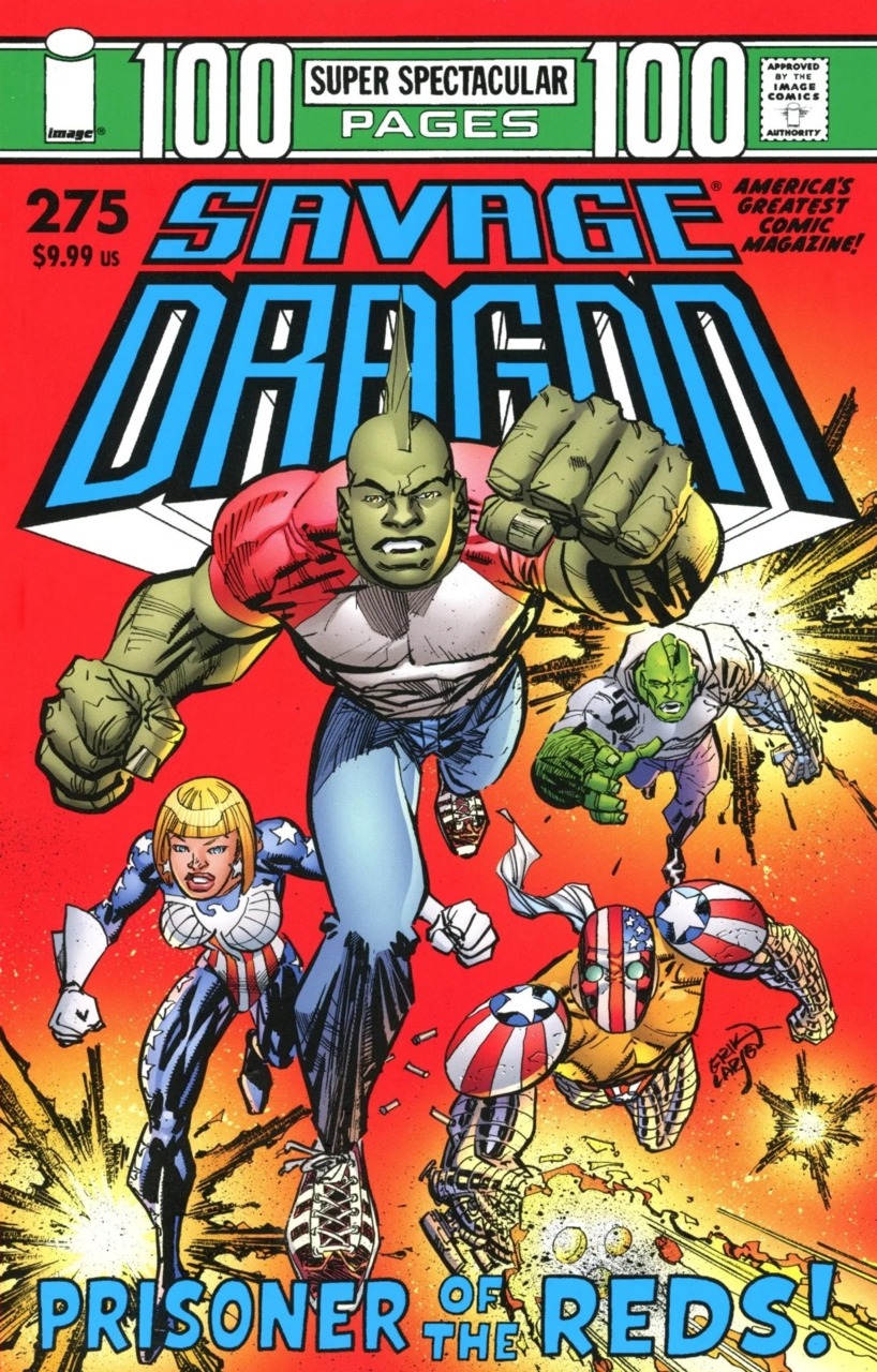 Savage Dragon (1993)(V.O. anglais) - tome 275 - Prisoner of the Reds!