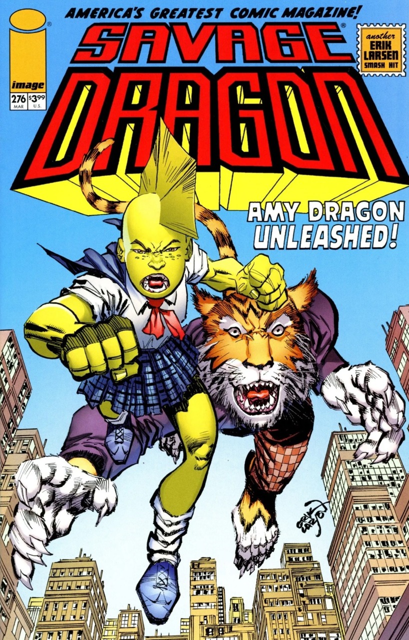 Savage Dragon (1993)(V.O. anglais) - tome 276 - Amy Dragon unleashed!
