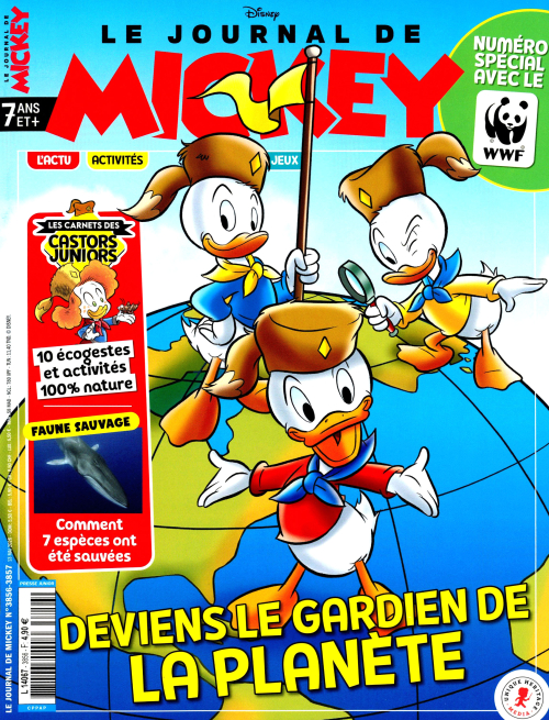 Le journal de Mickey (Nouvelle série) - Le journal de Mickey n°3856-3857
