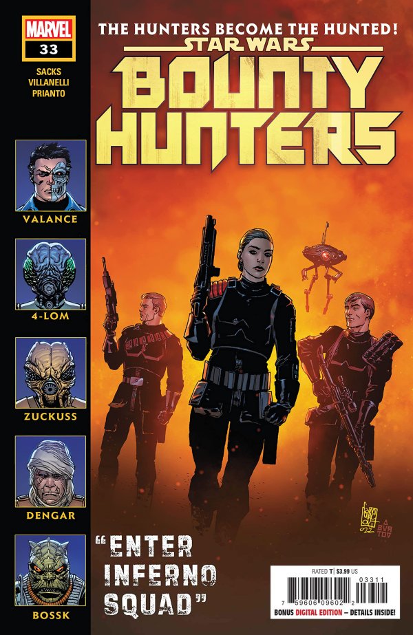 Star Wars - Bounty Hunters (2020)(V.O. anglais) - tome 33 - In the Crosshairs of Inferno Squad, Part 1