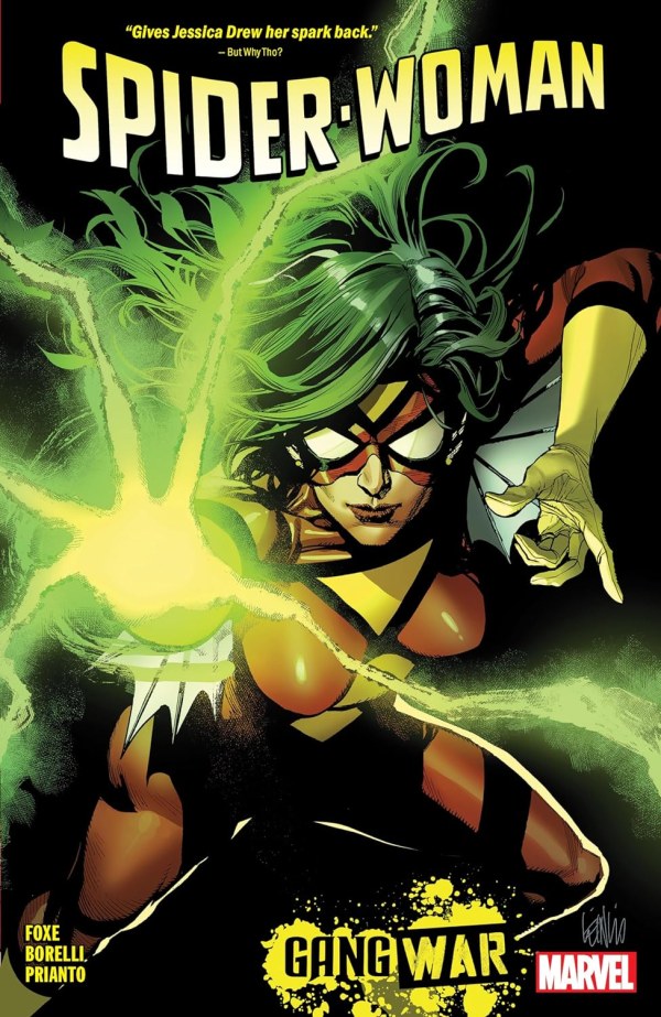 Spider-Woman (2023)(V.O. anglais) - tome 1 - Spider-Woman by Steve Foxe, Vol. 1 : Gang War (TPB)