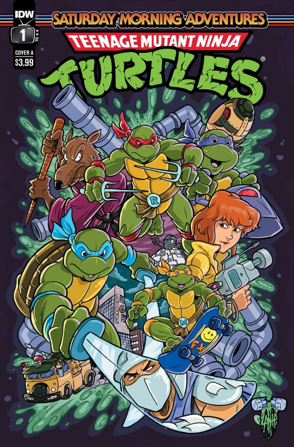 Teenage Mutant Ninja Turtles : Saturday Morning Adventures (2023)(V.O anglais) - tome 1 - The Turtle King, Part 1
