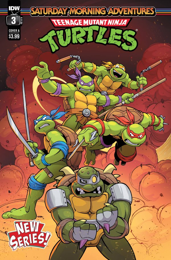 Teenage Mutant Ninja Turtles : Saturday Morning Adventures (2023)(V.O anglais) - tome 3 - The Turtle King, Part 3