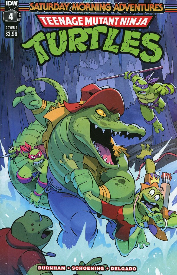 Teenage Mutant Ninja Turtles : Saturday Morning Adventures (2023)(V.O anglais) - tome 4 - Swapping Pads, Part 1
