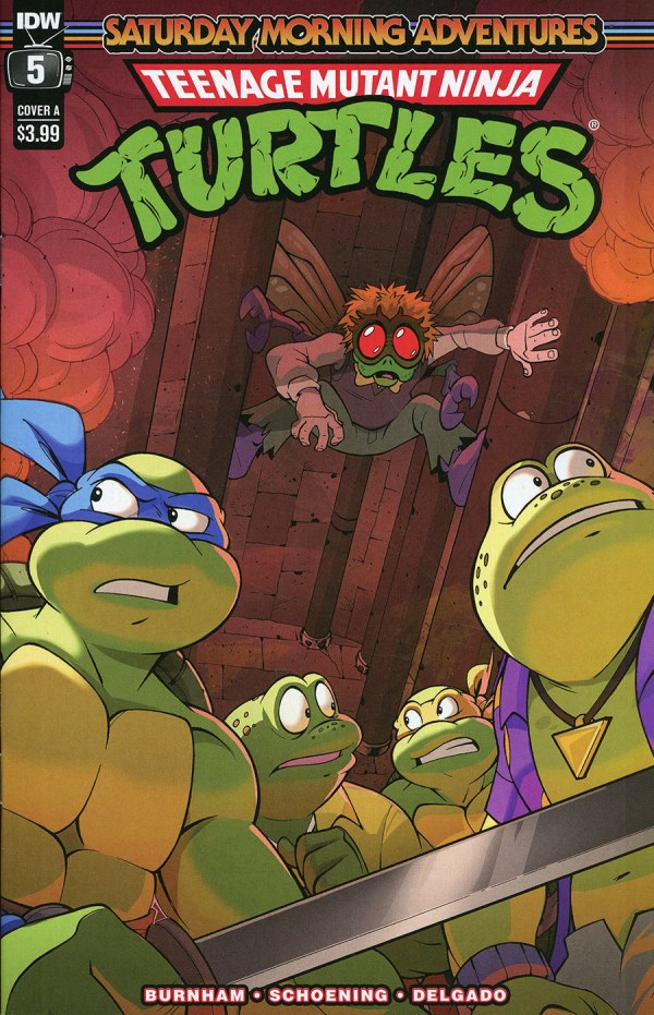 Teenage Mutant Ninja Turtles : Saturday Morning Adventures (2023)(V.O anglais) - tome 5 - Swapping Pads, Part 2