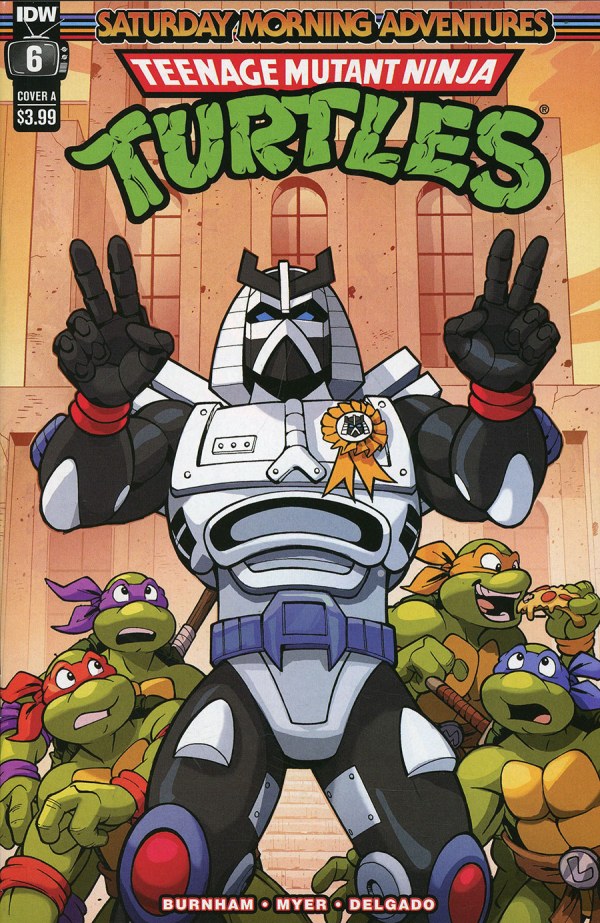 Teenage Mutant Ninja Turtles : Saturday Morning Adventures (2023)(V.O anglais) - tome 6 - Shiny and Chrome!