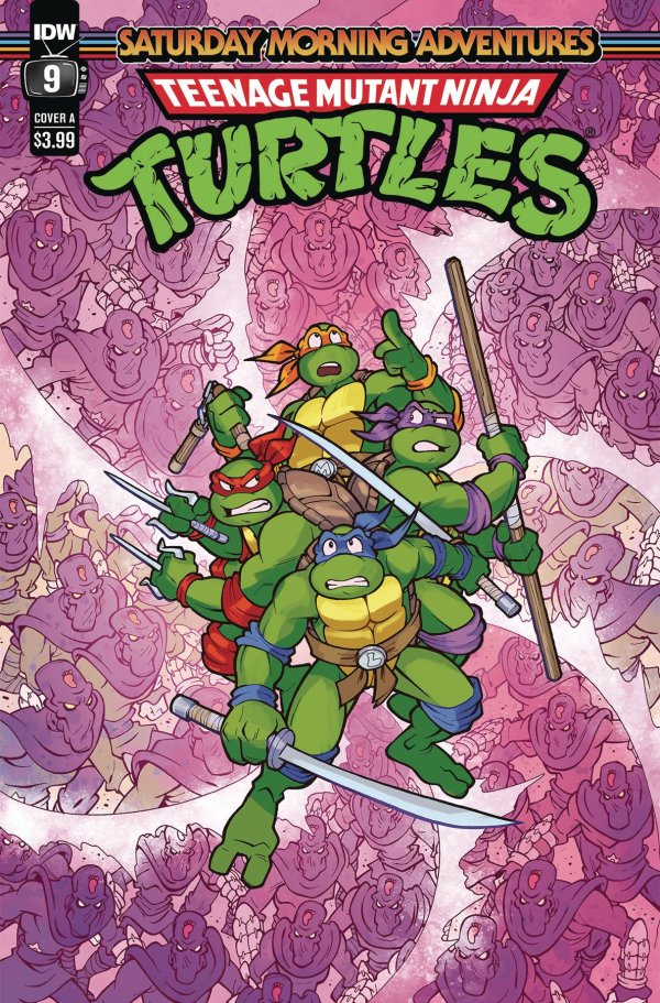 Teenage Mutant Ninja Turtles : Saturday Morning Adventures (2023)(V.O anglais) - tome 9 - The Sword of Eddiku, Part 1 : Cutting Through the Universe