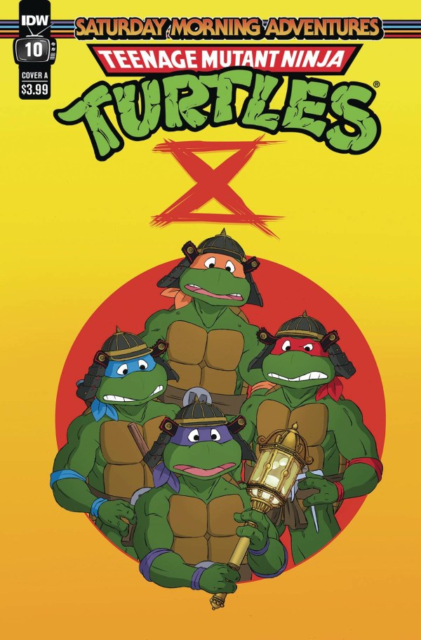 Teenage Mutant Ninja Turtles : Saturday Morning Adventures (2023)(V.O anglais) - tome 10 - The Sword of Eddiku, Part 2 : This Circle Isn't Really Flat