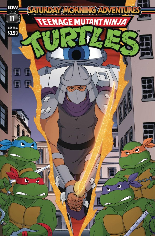 Teenage Mutant Ninja Turtles : Saturday Morning Adventures (2023)(V.O anglais) - tome 11 - The Sword of Eddiku, Part 3 : The Two Swords Meet