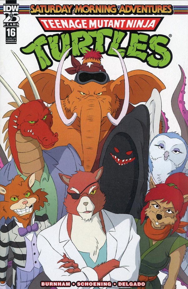 Teenage Mutant Ninja Turtles : Saturday Morning Adventures (2023)(V.O anglais) - tome 16 - Enter the Pantheon, Part 2