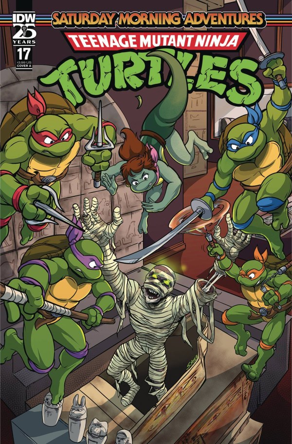 Teenage Mutant Ninja Turtles : Saturday Morning Adventures (2023)(V.O anglais) - tome 17 - Mystery at the Museum, Part 1 : The Box of Ptah