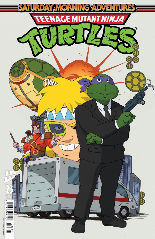 Teenage Mutant Ninja Turtles : Saturday Morning Adventures (2023)(V.O anglais) - tome 23 - Donatello : Agent of D.U.D.E.