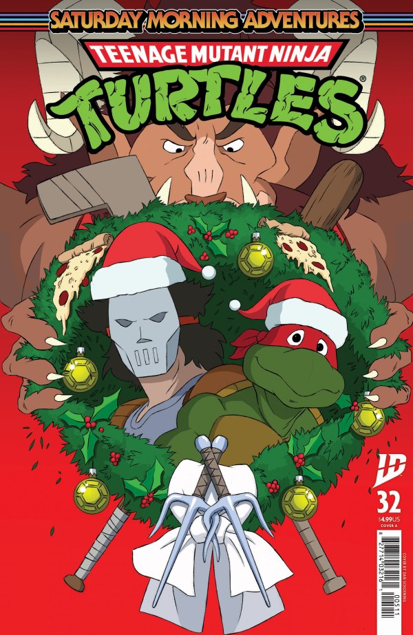 Teenage Mutant Ninja Turtles : Saturday Morning Adventures (2023)(V.O anglais) - tome 32 - Christmas with Casey