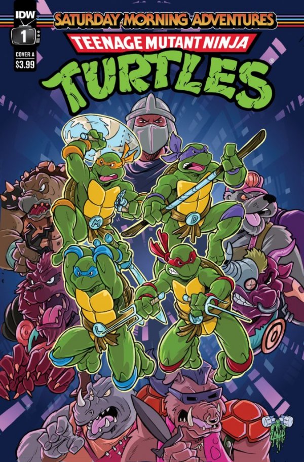 Teenage Mutant Ninja Turtles : Saturday Morning Adventures (2022)(V.O anglais) - tome 1 - VR in Deep Trouble