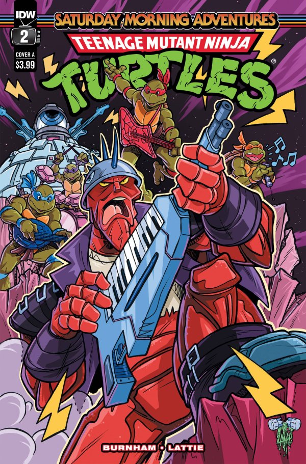 Teenage Mutant Ninja Turtles : Saturday Morning Adventures (2022)(V.O anglais) - tome 2 - For Those About to Rock