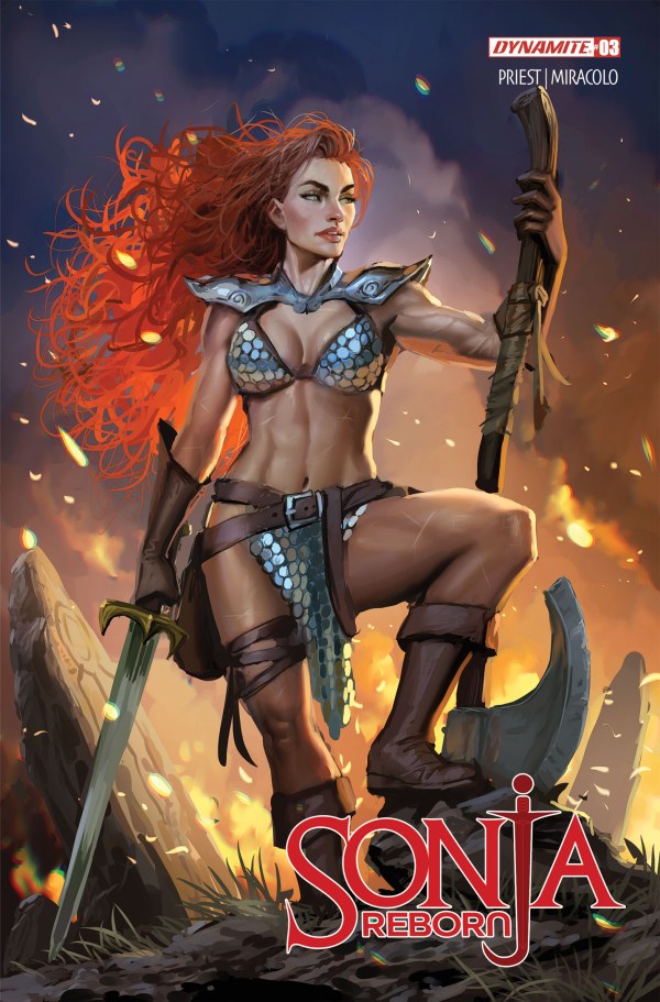 Sonja : Reborn (2025)(V.O. anglais) - tome 3 - The Dark Book, Chapter 3 : Fear Itself