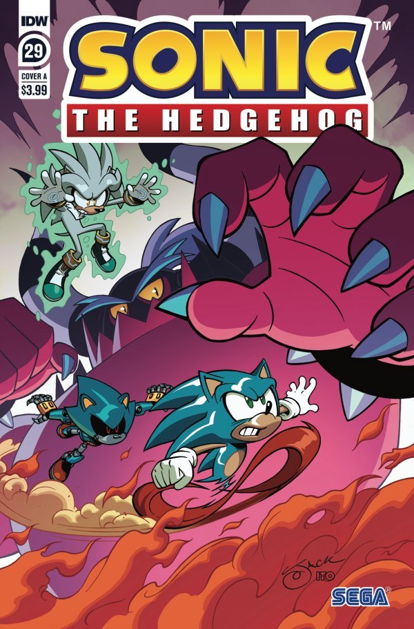 Sonic the Hedgehog (2018)(V.O. anglais) - tome 29 - All or Nothing, Part 4