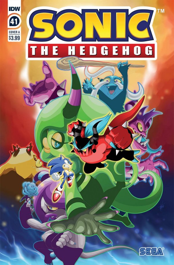 Sonic the Hedgehog (2018)(V.O. anglais) - tome 41 - Zeti Hunt, Part 1