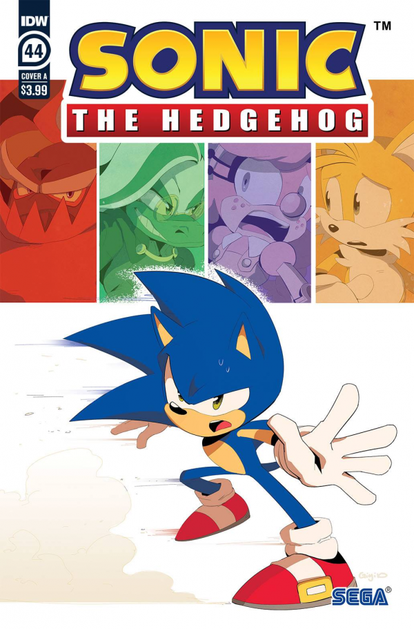 Sonic the Hedgehog (2018)(V.O. anglais) - tome 44 - Zeti Hunt, Part 4