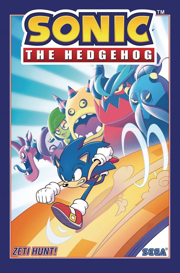 Sonic the Hedgehog (2018)(V.O. anglais) - tome 11 - Zeti Hunt! (TPB)
