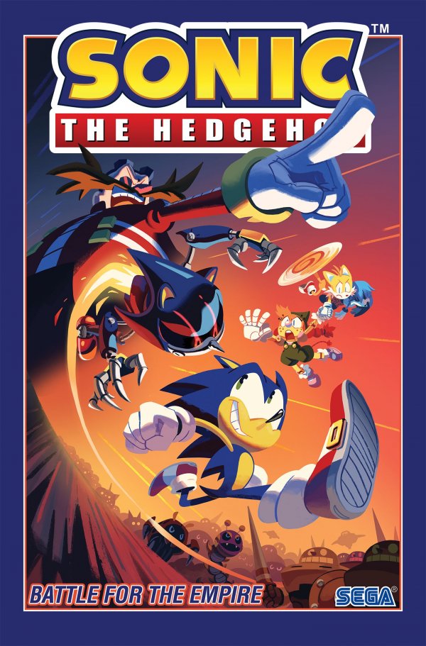 Sonic the Hedgehog (2018)(V.O. anglais) - tome 13 - Battle for the Empire (TPB)
