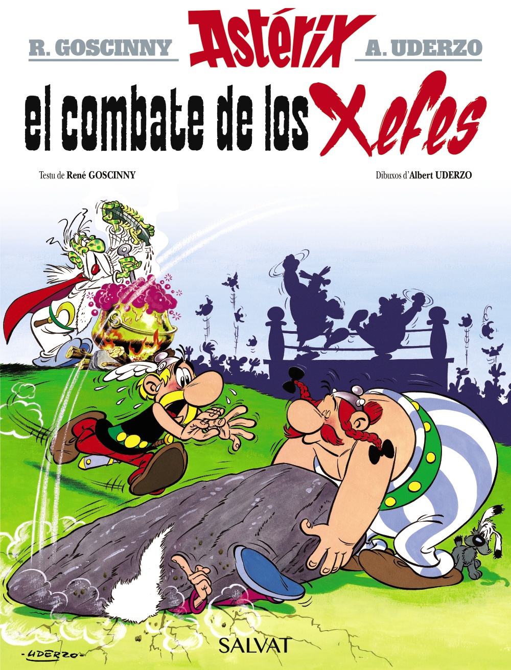 Astérix (En asturien) - tome 7 - El combate de los xefes