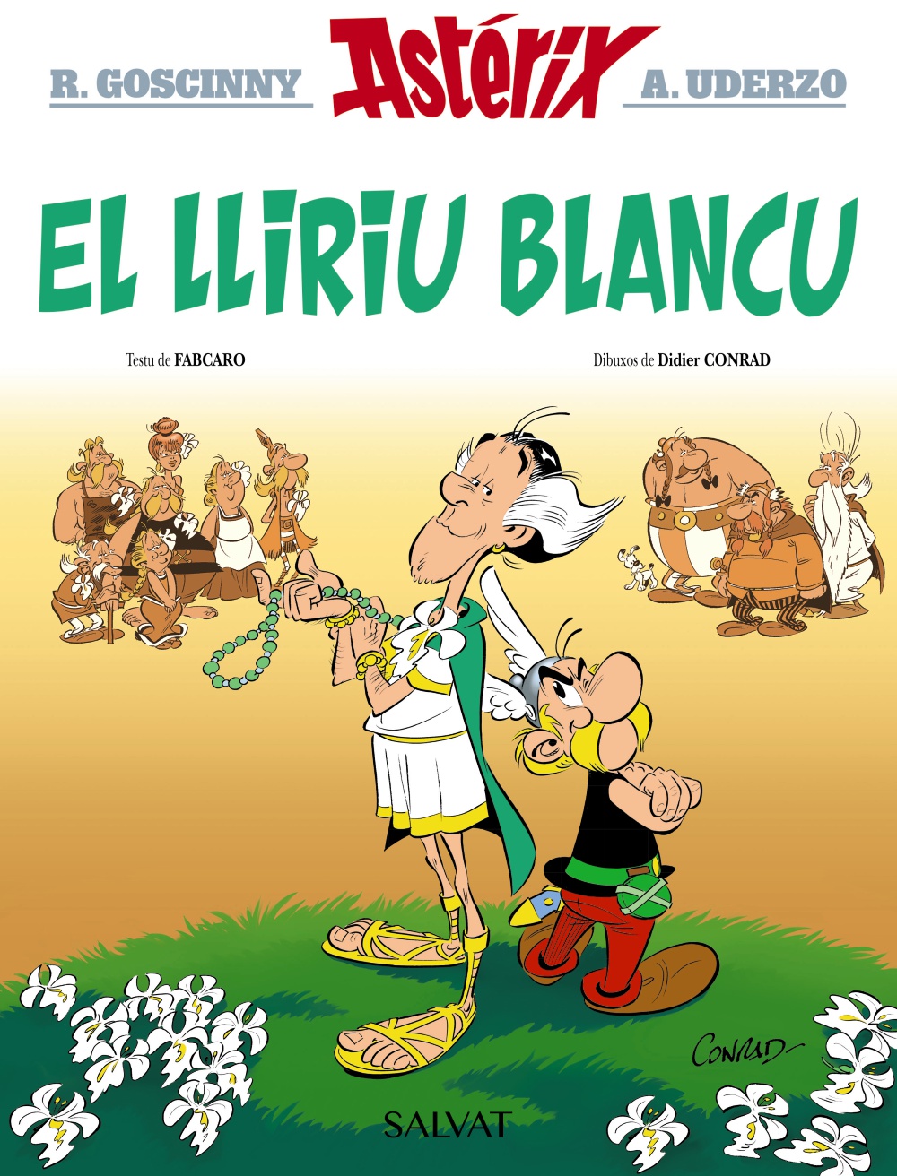 Astérix (En asturien) - tome 40 - El Lliriu Blancu