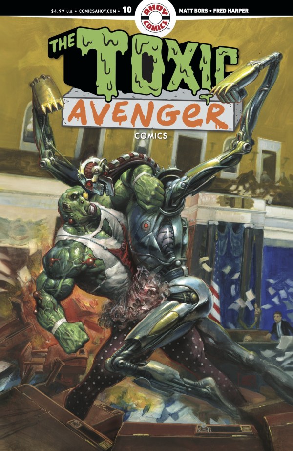 The Toxic Avenger Comics (2025)(V.O. anglais) - tome 10 - Toxie Goes to Washington, Epilogue