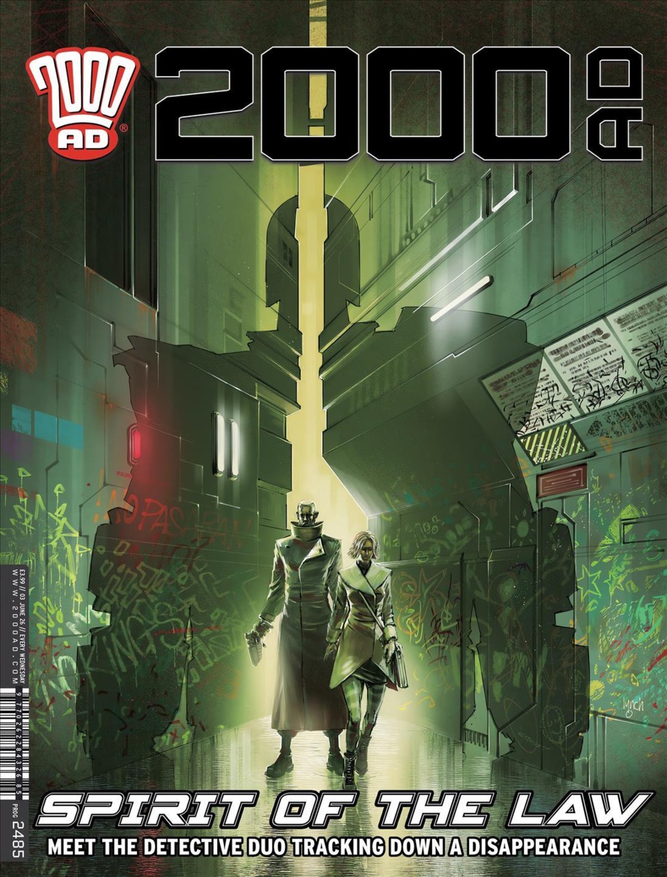 2000 AD (1977)(V.O. anglais) - 2000 AD n°2485