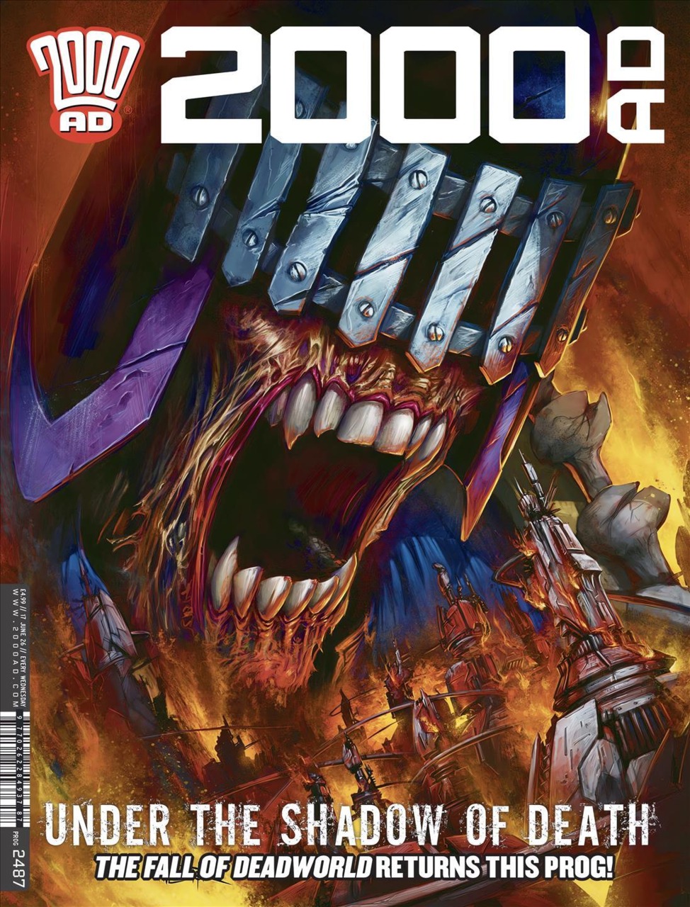 2000 AD (1977)(V.O. anglais) - 2000 AD n°2487