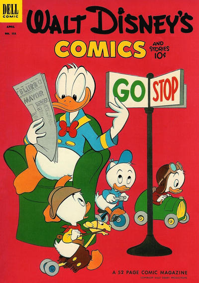 Walt Disney's Comics and Stories (1940)(V.O. anglais) - Walt Disney's Comics and Stories n°151