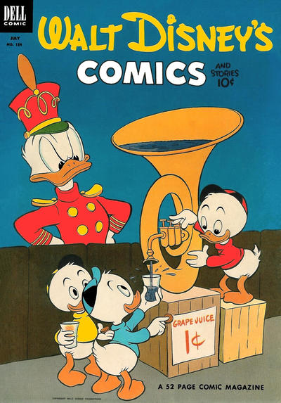 Walt Disney's Comics and Stories (1940)(V.O. anglais) - Walt Disney's Comics and Stories n°154