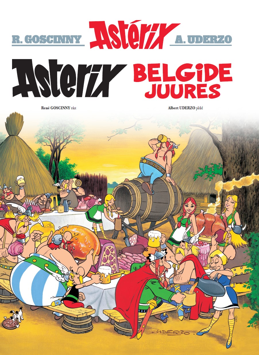 Astérix (En estonien) - tome 24 - Asterix Belgide juures