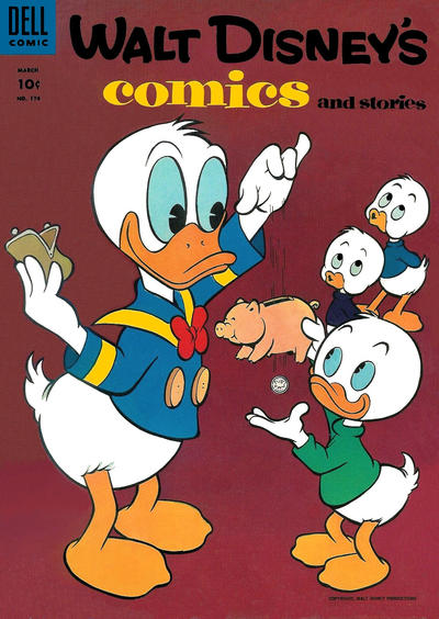 Walt Disney's Comics and Stories (1940)(V.O. anglais) - Walt Disney's Comics and Stories n°174