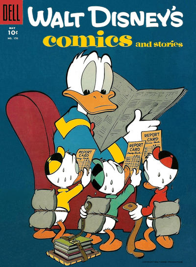 Walt Disney's Comics and Stories (1940)(V.O. anglais) - Walt Disney's Comics and Stories n°176
