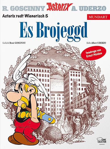 Astérix (En dialecte viennois) - tome 17 - Es Brojeggd