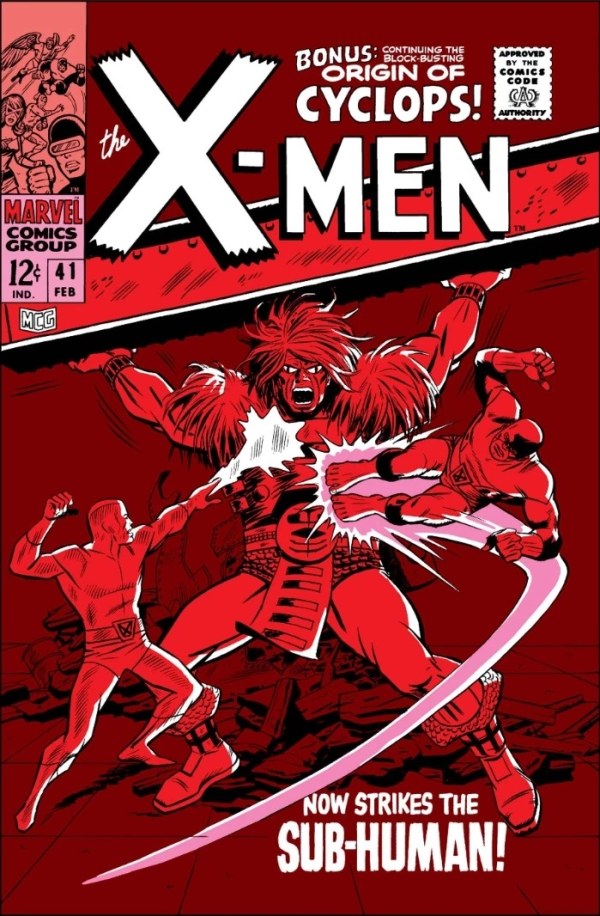 X-Men (1963)(V.O. anglais) - tome 41 - Now Strikes...the Sub-Human!