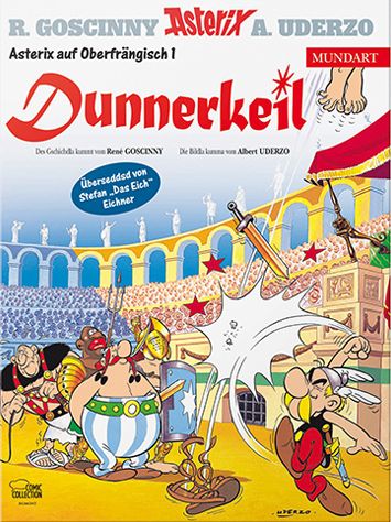 Astérix (En dialecte haut-francique) - tome 4 - Dunnerkeil