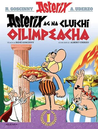 Astérix (En irlandais) - tome 12 - Asterix ag na Cluichí Oilimpeacha