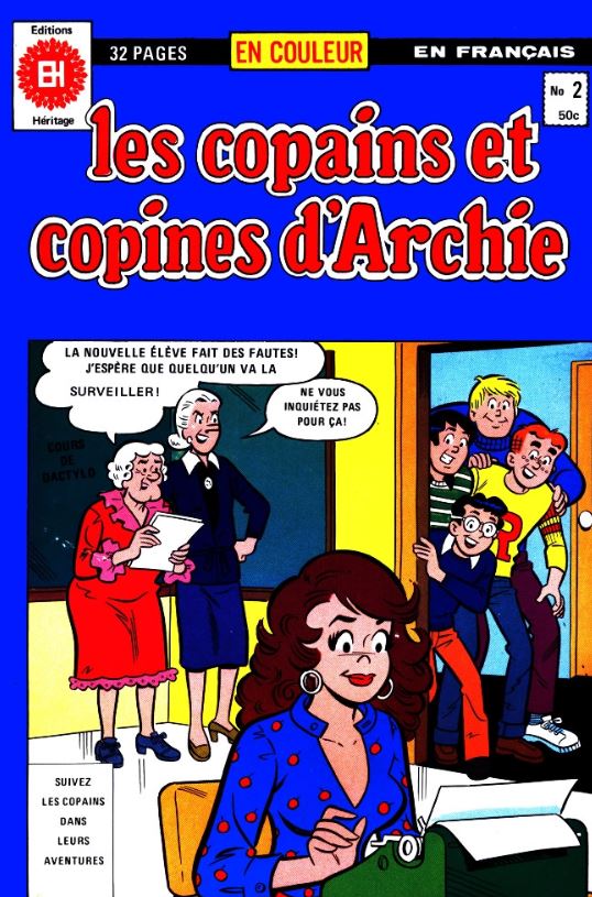 Archie - Les copains et les copines d'Archie (éditions Héritage) - Les copains et les copines d'Archie n°2