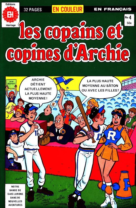 Archie - Les copains et les copines d'Archie (éditions Héritage) - Les copains et les copines d'Archie n°4