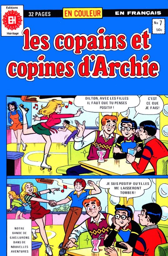Archie - Les copains et les copines d'Archie (éditions Héritage) - Les copains et les copines d'Archie n°7