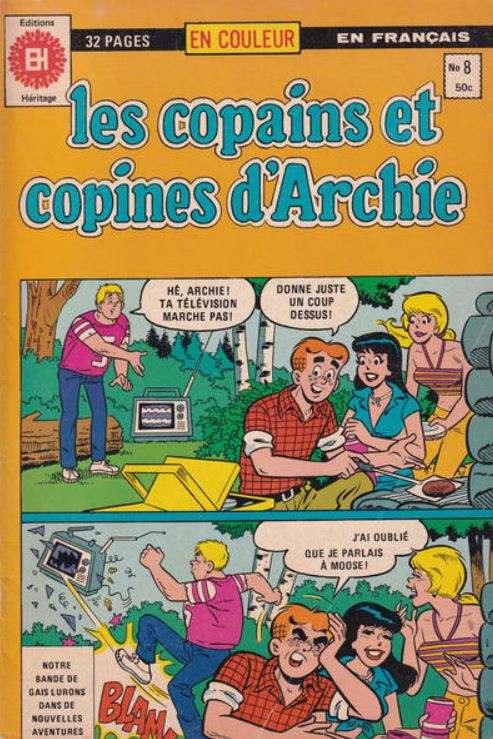 Archie - Les copains et les copines d'Archie (éditions Héritage) - Les copains et les copines d'Archie n°8