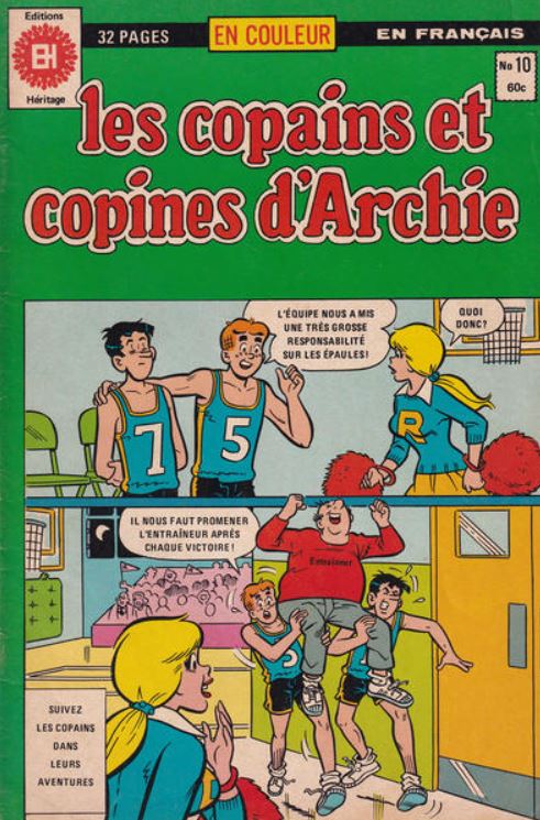 Archie - Les copains et les copines d'Archie (éditions Héritage) - Les copains et les copines d'Archie n°10